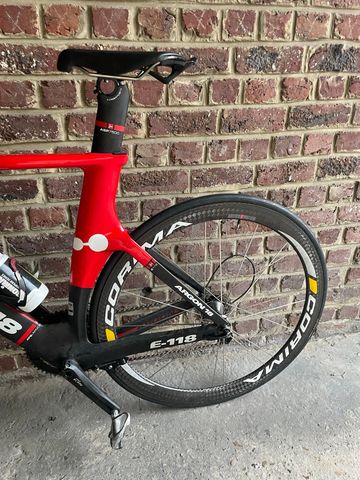 Used Argon 18 E-118 TT 2017 2017 Road & Gravel, Red — image 8 of 8