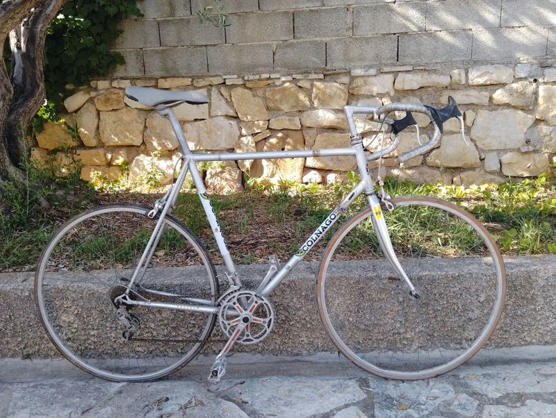 Colnago Super Fin 70s / Début 80s – Cadre Acier De Collection 1980 Road & Gravel de segunda mano
