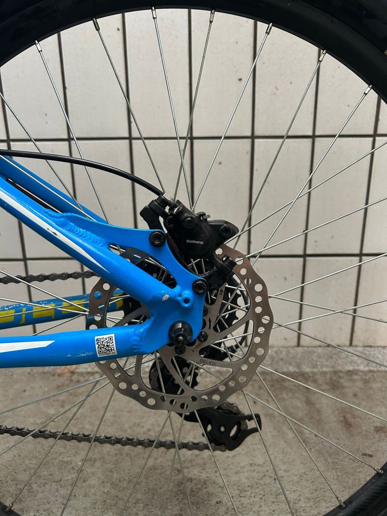 BULLS Sharptail Shimano Altus 2017 Mountainbike usato, Blu — immagine 8 di 11