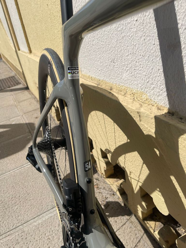 Gebrauchtes Cervélo S5 Force eTap AXS 2026 2026 Road & Gravel, Hellgrau — Bild 6 von 7