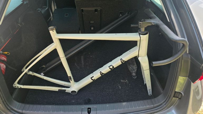 Used Fara F/All-Road Performance 2025 Frameset 2025 Road & Gravel, Light Gray — image 3 of 7