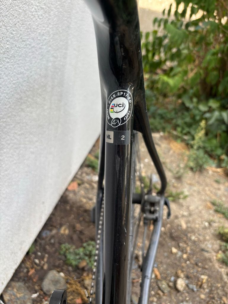 Giant TCR Advanced 2 Disc 2020 2020 Road & Gravel usato, Nero — immagine 4 di 4