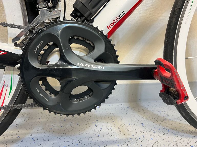 Used FRW Custom Shimano Ultegra Di2 2012 Road & Gravel, White — image 4 of 8