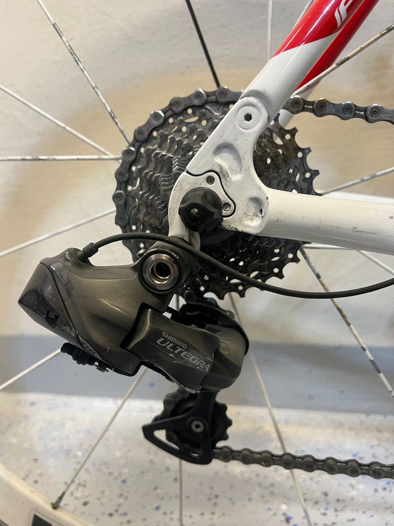 Used FRW Custom Shimano Ultegra Di2 2012 Road & Gravel, White — image 3 of 8