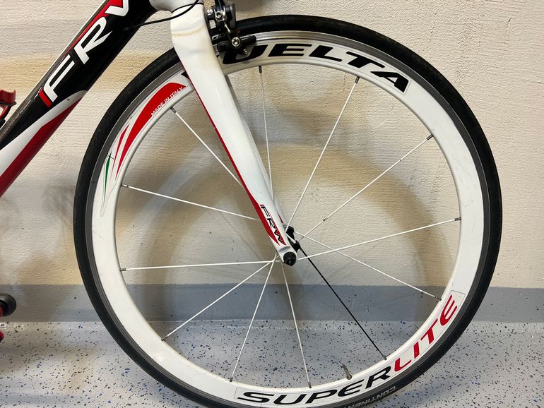 Used FRW Custom Shimano Ultegra Di2 2012 Road & Gravel, White — image 6 of 8