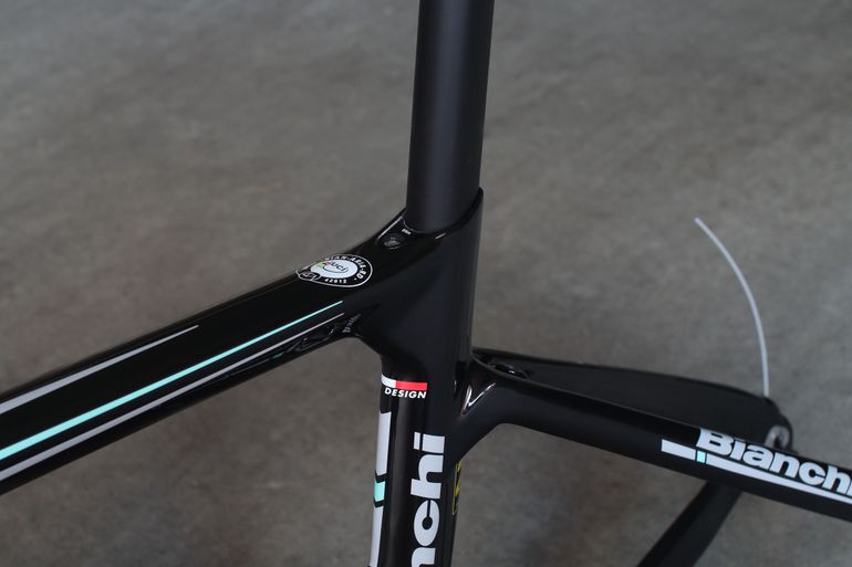Used Bianchi Aria Ultegra 2018 Frameset 2018 Road & Gravel, Black — image 3 of 8