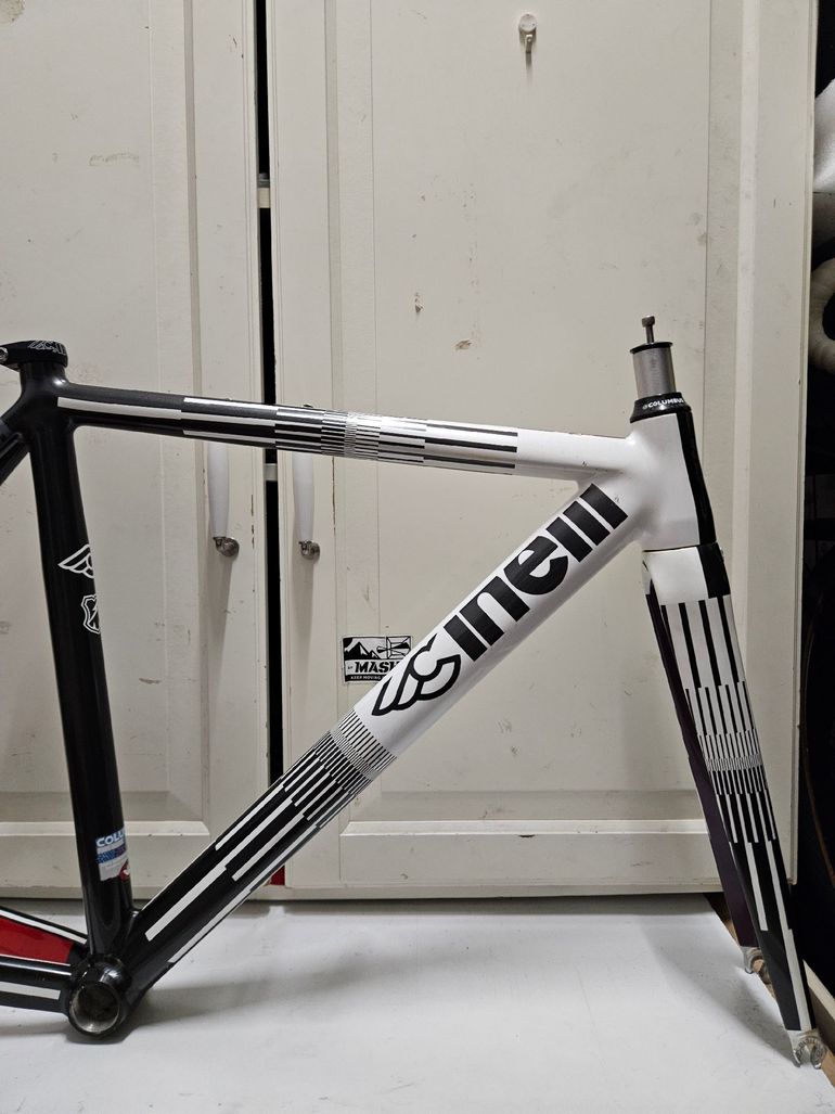 Used Cinelli Mash Frameset 2014 Road & Gravel, White — image 4 of 11