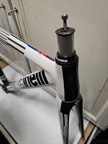 Used Cinelli Mash Frameset 2014 Road & Gravel, White — image 6 of 11