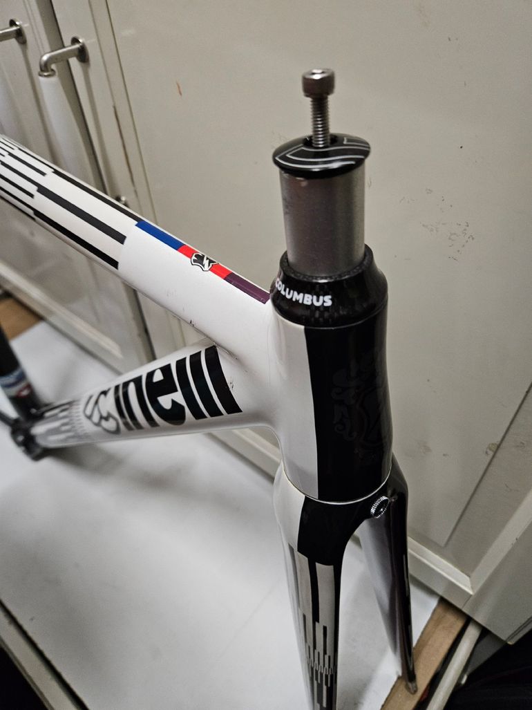 Used Cinelli Mash Frameset 2014 Road & Gravel, White — image 6 of 11