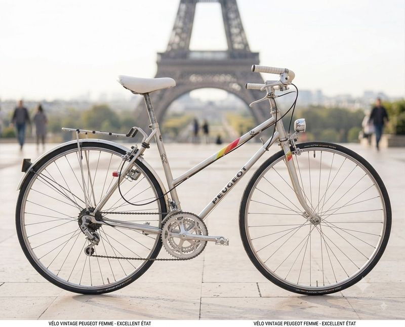Used Peugeot Carbolite Shimano 105 1980 Road & Gravel