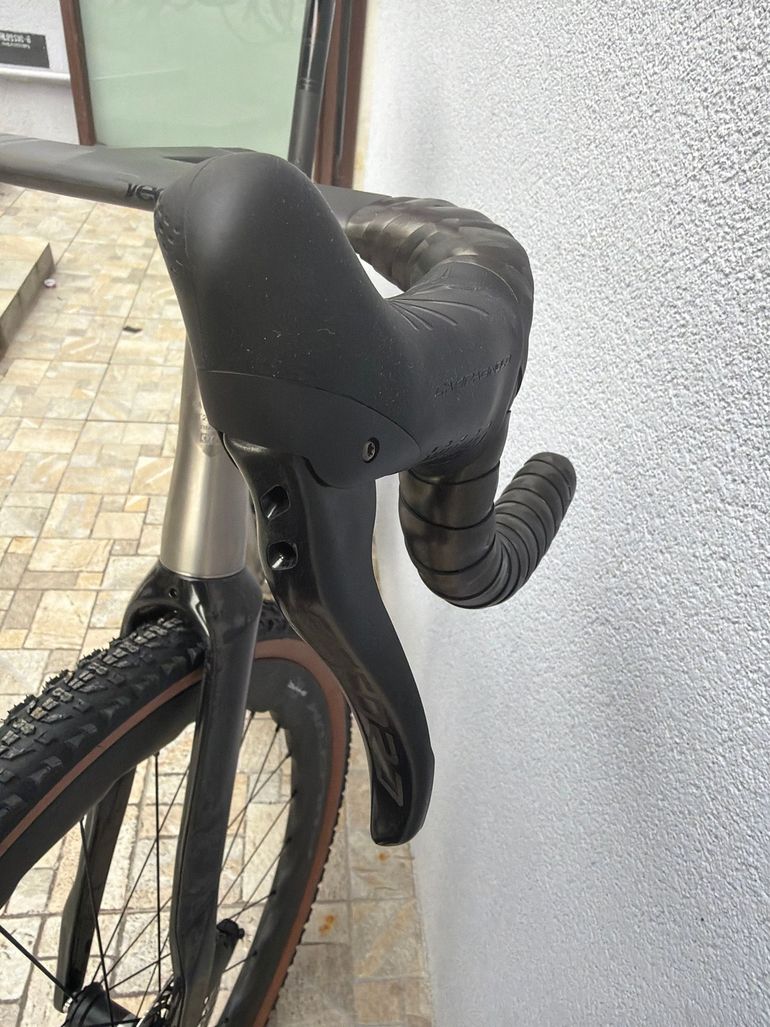 Used IS Passoni Custom Campagnolo Record EPS 2027 Road & Gravel, Light Gray — image 4 of 6