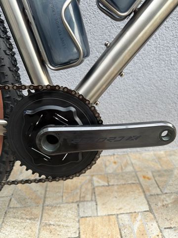 Used IS Passoni Custom Campagnolo Record EPS 2027 Road & Gravel, Light Gray — image 6 of 6