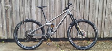 Used Transition Sentinel Carbon Frameset 2023 Mountainbike, Light Gray — image 3 of 5