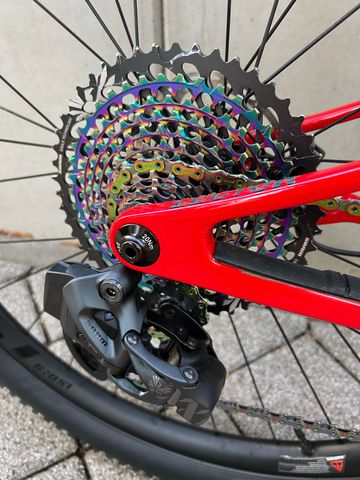 Gebrauchtes Ghost Lector SRAM XX1 Eagle AXS 2021 Mountainbike, Rot — Bild 5 von 21