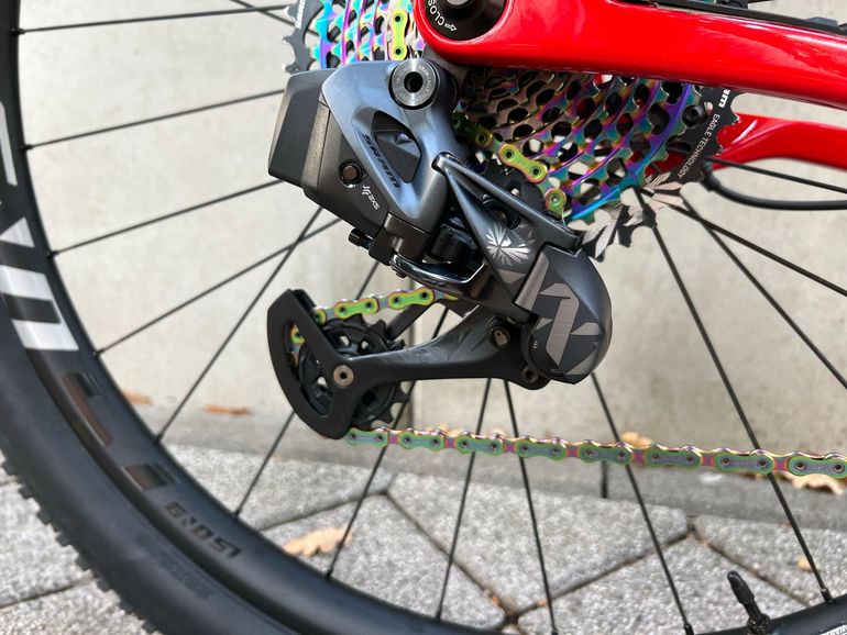 Gebrauchtes Ghost Lector SRAM XX1 Eagle AXS 2021 Mountainbike, Rot — Bild 6 von 21