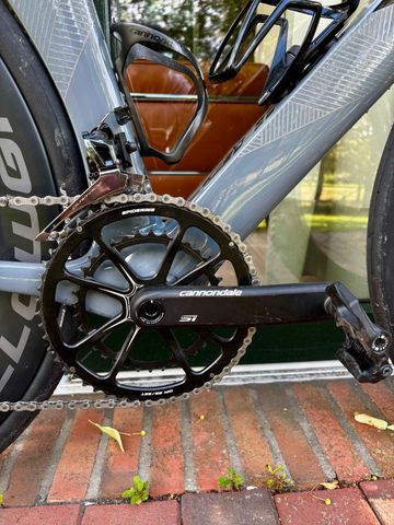 Gebrauchtes Cannondale Systemsix Shimano Dura Ace 2018 Road & Gravel, Hellgrau — Bild 8 von 8
