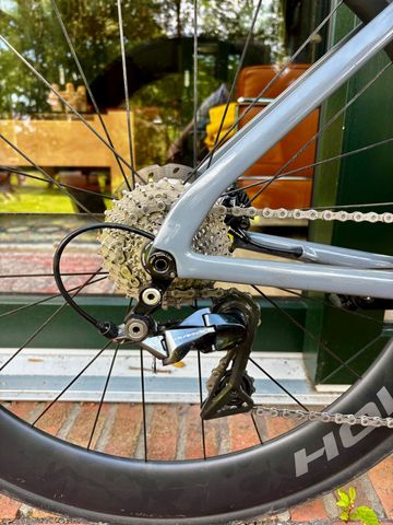 Gebrauchtes Cannondale Systemsix Shimano Dura Ace 2018 Road & Gravel, Hellgrau — Bild 7 von 8