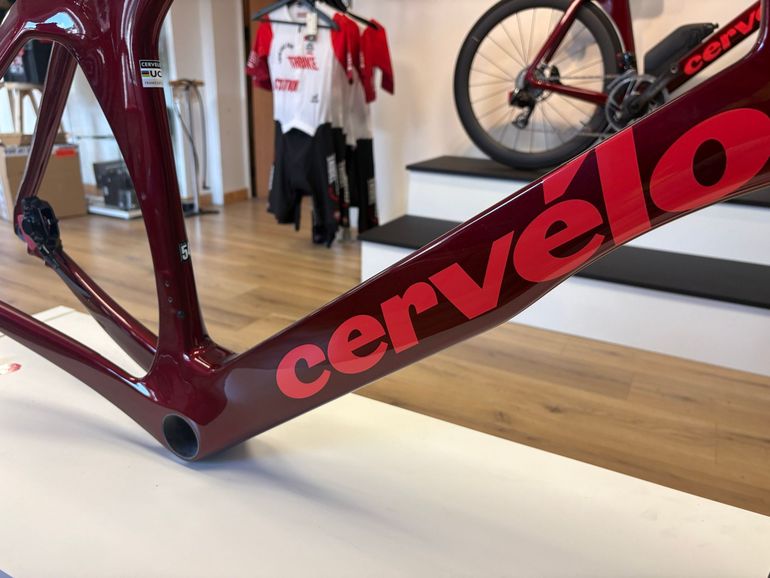 Used Cervélo P5 Frameset 2026 Road & Gravel, Red — image 2 of 7