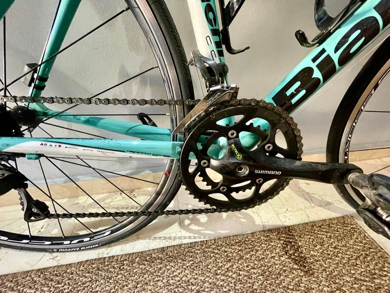 Gebrauchtes Bianchi Via Nirone 7 - Shimano Sora 2018 Road & Gravel, Blau — Bild 3 von 5