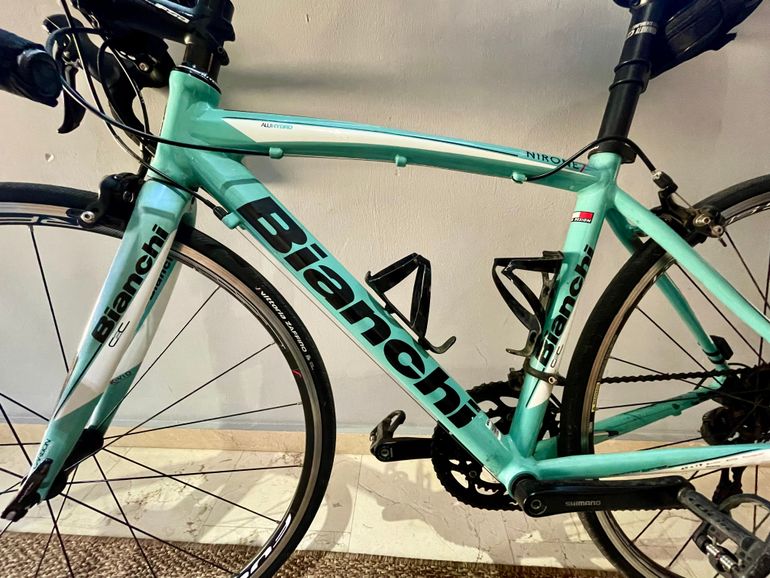 Gebrauchtes Bianchi Via Nirone 7 - Shimano Sora 2018 Road & Gravel, Blau — Bild 2 von 5