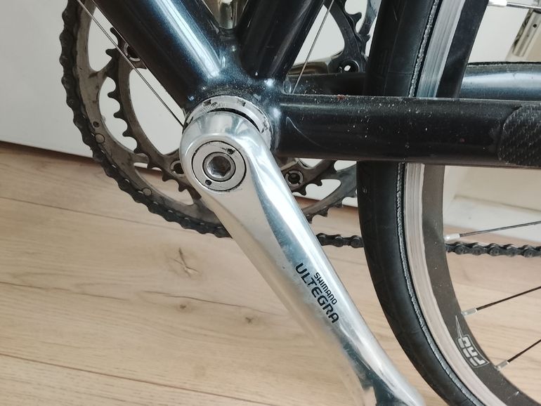 Used Quinn Custom Shimano Ultegra 2013 Road & Gravel, Light Gray — image 7 of 10