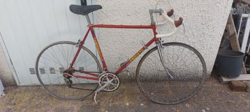 Used Anquetil Custom Campagnolo Record 1970 Road & Gravel, Red — image 1 of 3