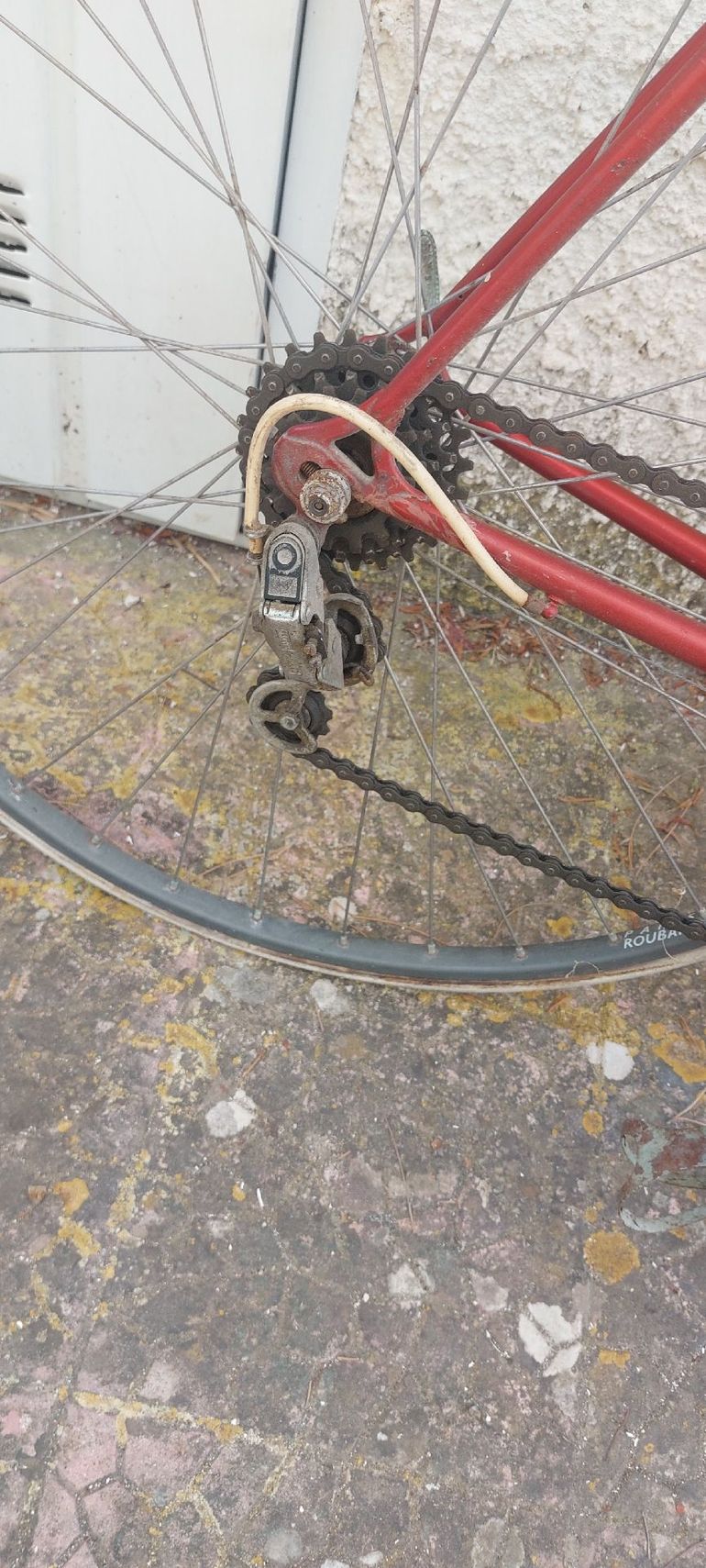Used Anquetil Custom Campagnolo Record 1970 Road & Gravel, Red — image 3 of 3
