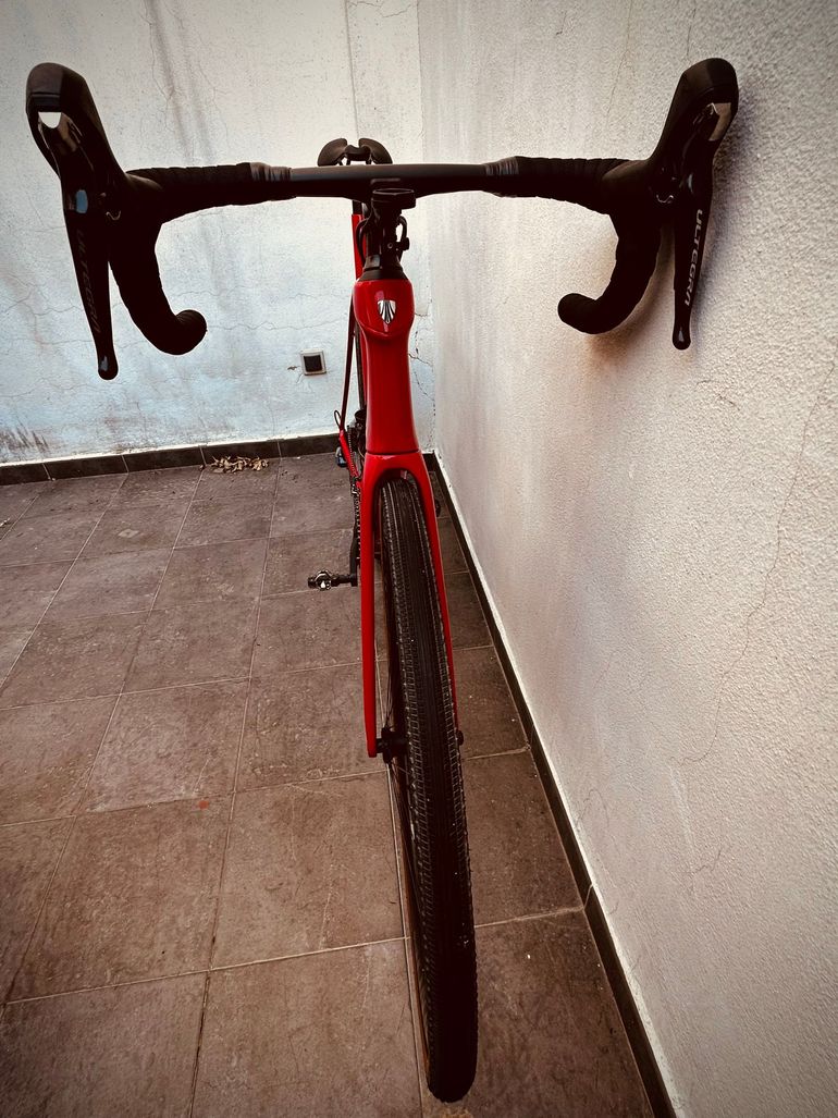 Gebrauchtes Trek Domane SL 6 58/L Shimano GRX Gravel/Endurance 2021 Road & Gravel, Rot — Bild 5 von 12