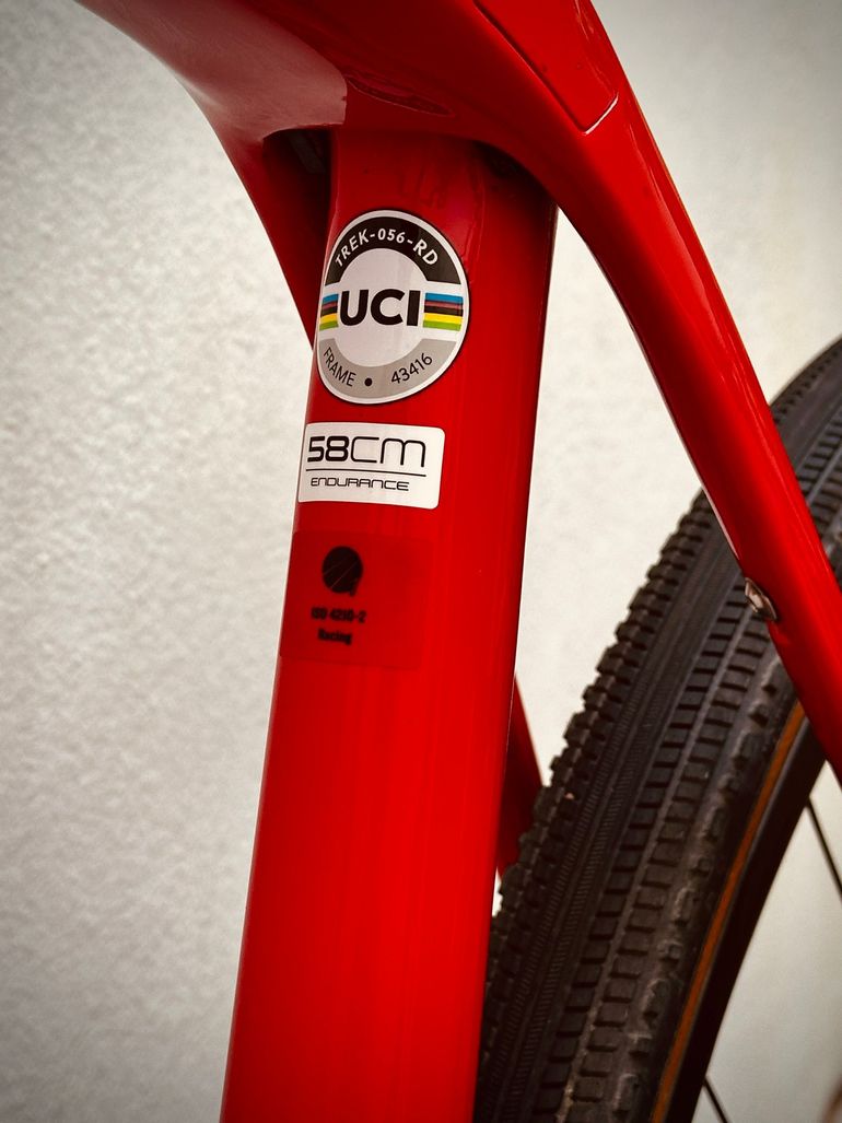 Gebrauchtes Trek Domane SL 6 58/L Shimano GRX Gravel/Endurance 2021 Road & Gravel, Rot — Bild 11 von 12