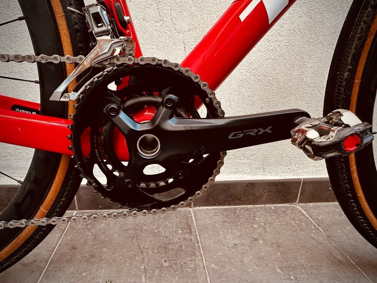 Gebrauchtes Trek Domane SL 6 58/L Shimano GRX Gravel/Endurance 2021 Road & Gravel, Rot — Bild 3 von 12