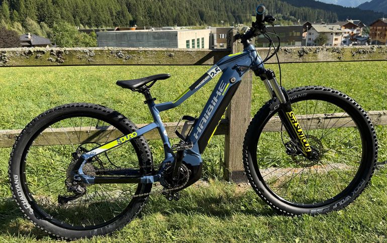 Used Haibike Sduro Shimano 105 2021 Mountainbike, Light Gray — image 2 of 6