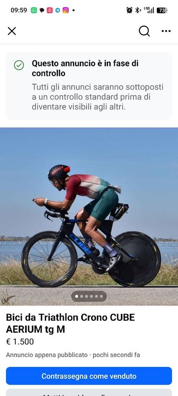 Brugt CUBE AERIUM Race 2019 2019 Road & Gravel — billede 1 af 5