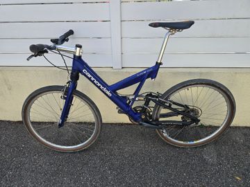 Used Cannondale Custom Shimano XTR 1997 Mountainbike, Blue — image 1 of 5