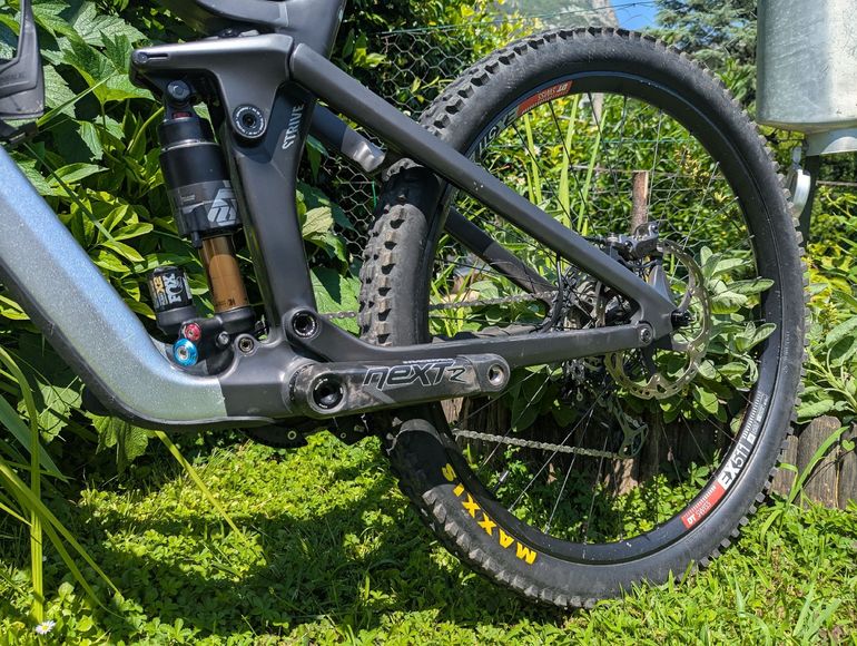 Used Canyon Strive CFR 2022 2022 Mountainbike, Light Gray, 29 — image 4 of 7