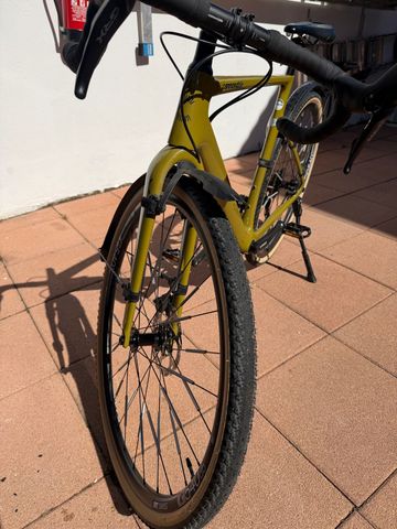 Gebrauchtes Cannondale SuperSix EVO Shimano GRX 2023 Road & Gravel, Grün — Bild 4 von 7