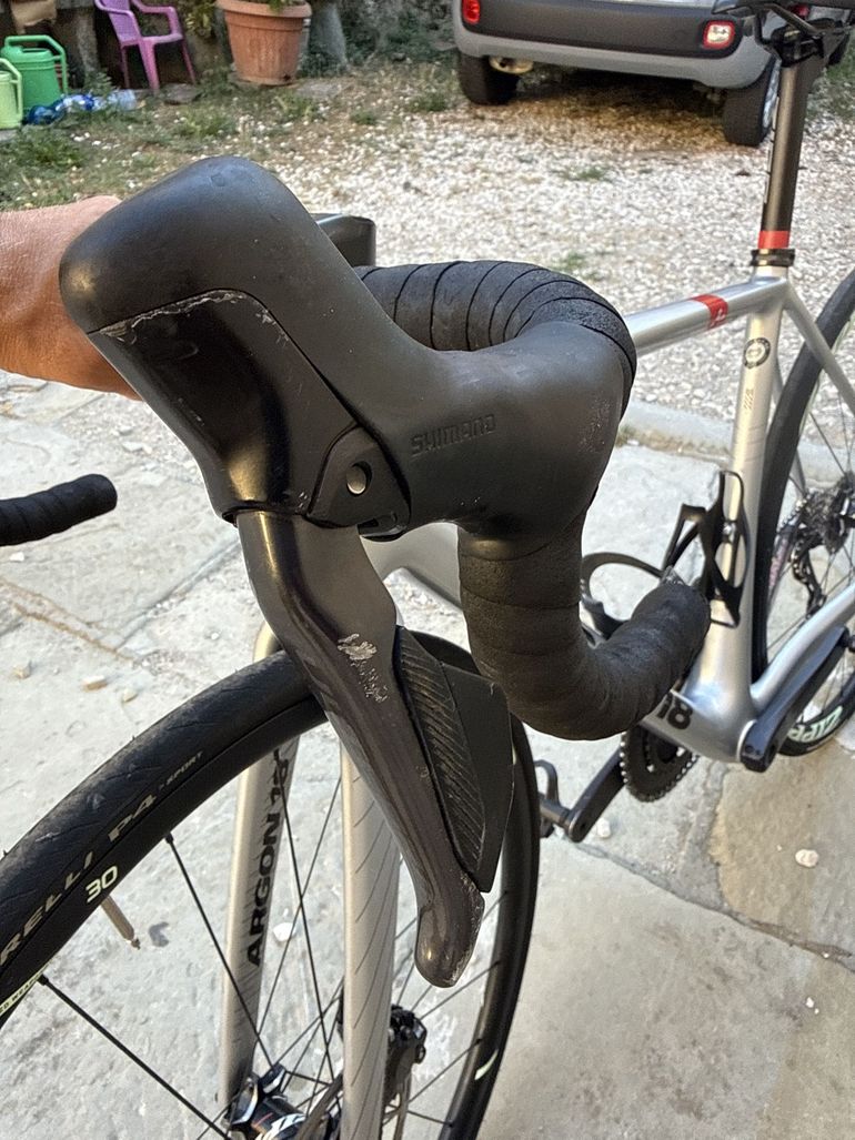 Gebrauchtes Argon 18 Gallium Shimano Ultegra Di2 2024 Road & Gravel, Hellgrau — Bild 8 von 10