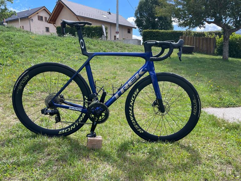 Used Trek Madone SRAM Rival 2024 Road & Gravel, Blue — image 2 of 7