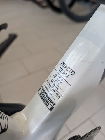 Used Merida REACTO TEAM 2026 2026 Road & Gravel, White — image 6 of 6