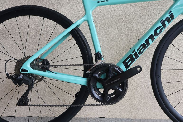 Brugt Bianchi Sprint 105 2025 2025 Road & Gravel — billede 4 af 7
