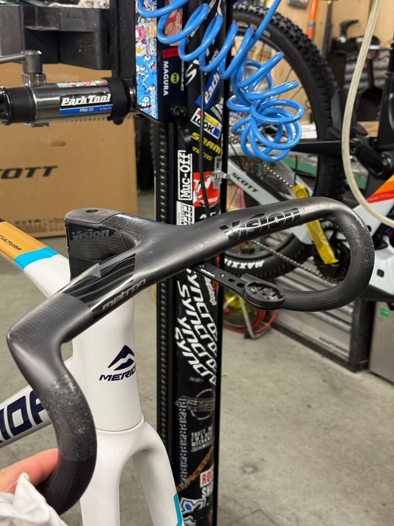 Brugt Merida SCULTURA TEAM 2025 Frameset 2025 Road & Gravel — billede 9 af 11