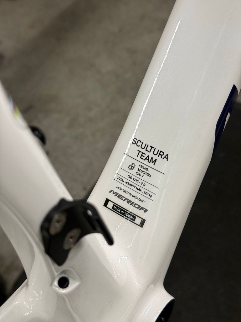 Brugt Merida SCULTURA TEAM 2025 Frameset 2025 Road & Gravel — billede 7 af 11