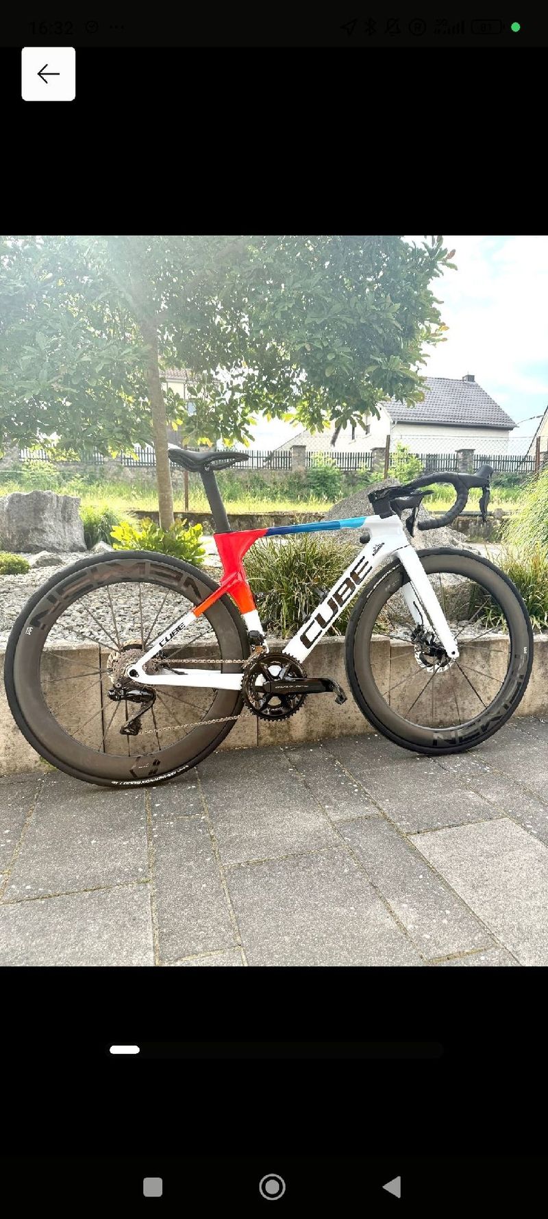 Used CUBE LITENING AERO C:68X, SLT 2025 2025 Road & Gravel