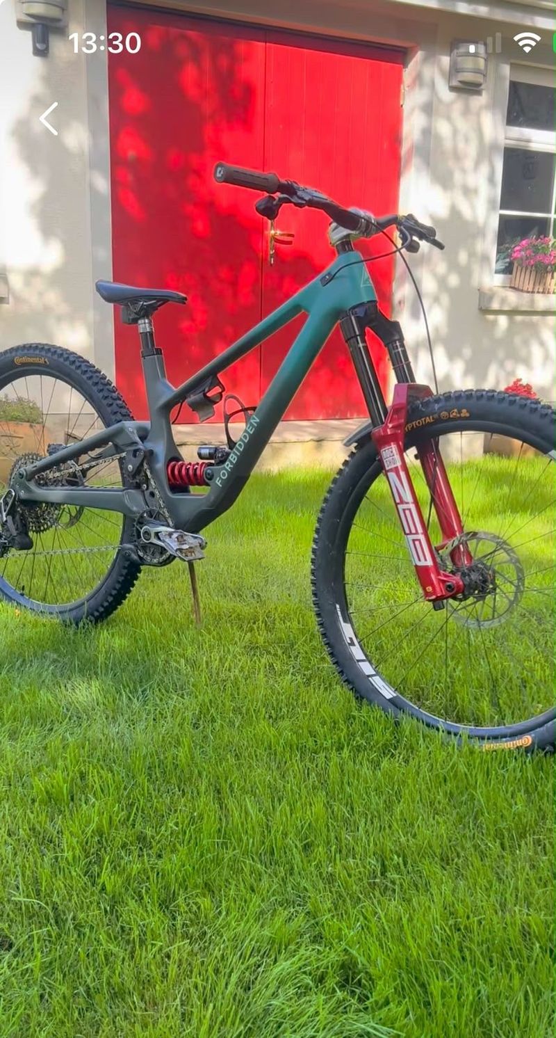 Used Forbidden Dreadnought GX RS S Plus 29 2024 Frameset 2024 MTB
