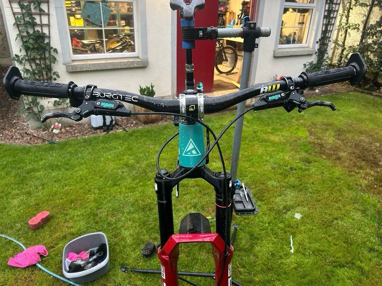 Gebrauchtes Forbidden Dreadnought GX RS S Plus 29 2024 Frameset 2024 Mountainbike, Blau, 29 — Bild 15 von 16