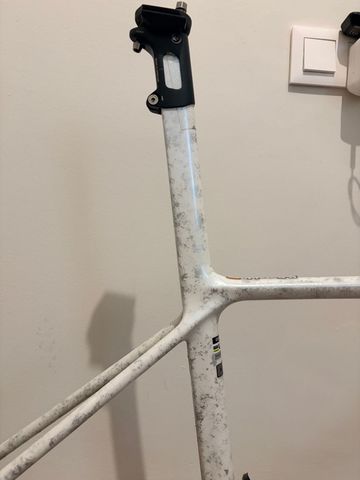 Used Giant Tcr advanced Frameset 2025 Road & Gravel, White — image 5 of 9