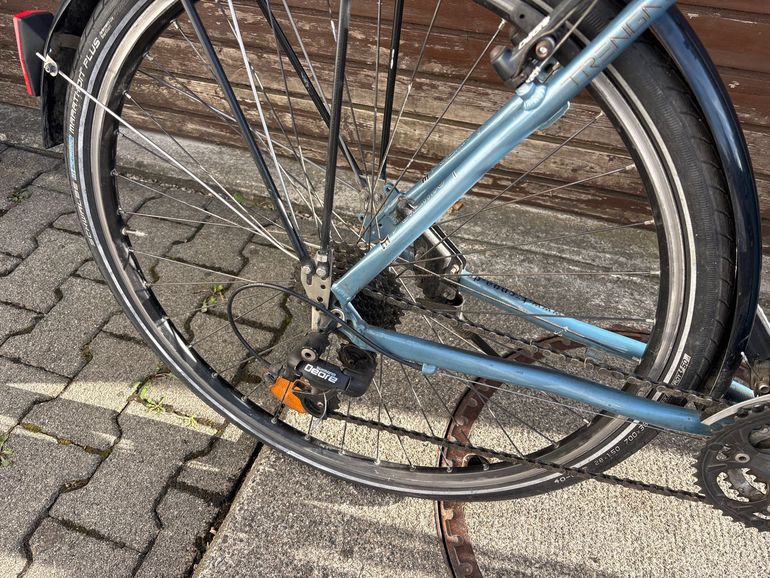 Used TrengaDE Custom Shimano Deore XT 2003 Urban, Blue — image 5 of 8