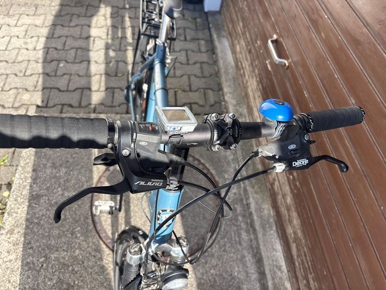 Used TrengaDE Custom Shimano Deore XT 2003 Urban, Blue — image 7 of 8
