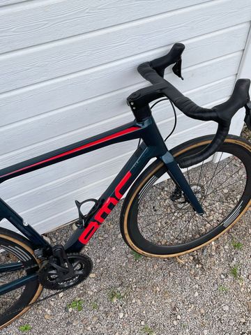 BMC Teammachine SLR THREE 2022 2022 Road & Gravel usato, Blu — immagine 2 di 3
