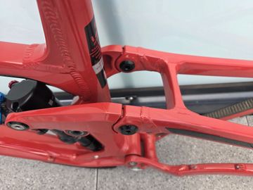 Gebrauchtes Transition Scout Alloy Frameset 2023 Frameset 2023 Mountainbike, Rot, 27.5 — Bild 8 von 10