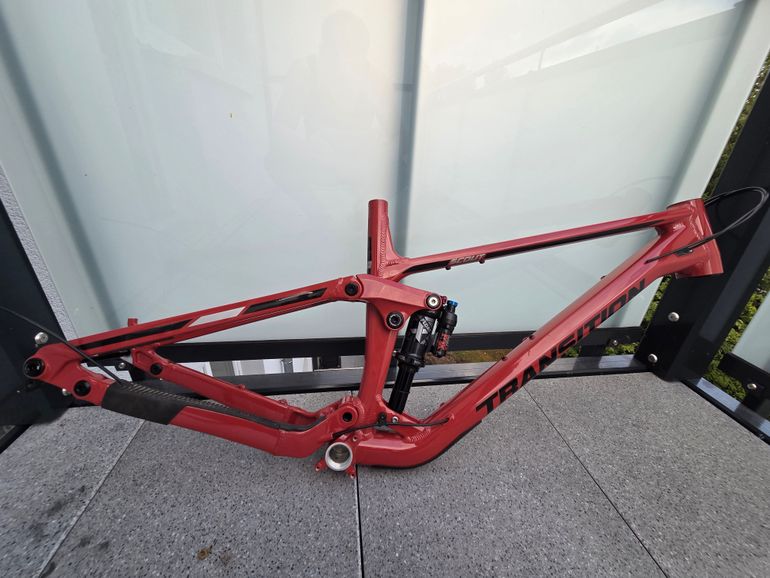 Gebrauchtes Transition Scout Alloy Frameset 2023 Frameset 2023 Mountainbike, Rot, 27.5 — Bild 2 von 10